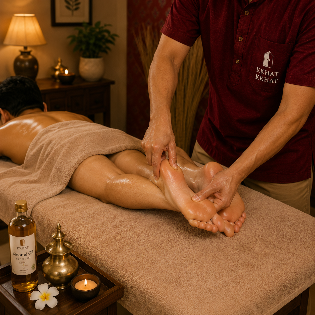 Deep Tissue with Foot Massage